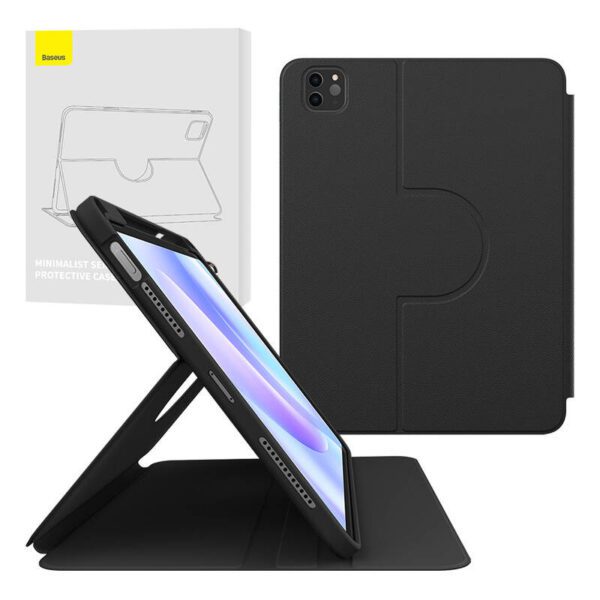 Baseus Minimalist Series IPad PRO 11"/Pad Air4/Air5 10.9" Magnetic protective case (black) - Image 8