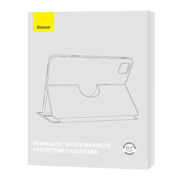 Baseus Minimalist Series IPad 10.2" Magnetic protective case (grey) - Image 6