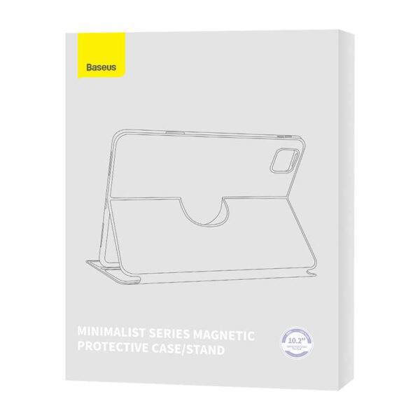 Baseus Minimalist Series IPad 10.2" Magnetic protective case (purple) - Image 6