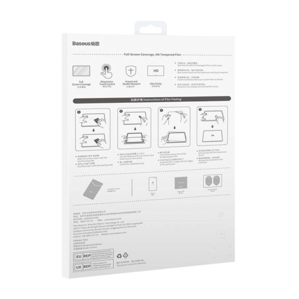 Baseus Crystal Tempered Glass 0.3mm for tablet Huawei MatePad Pro 12.6" - Image 10
