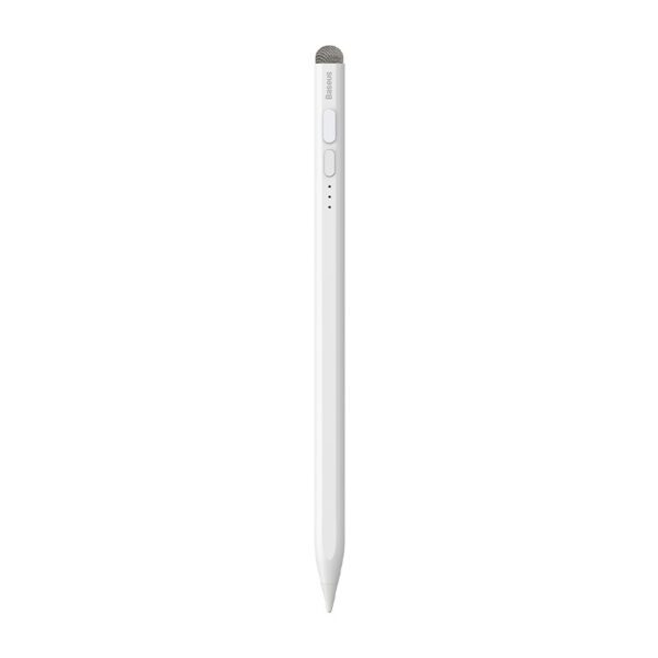 Smooth Writing Stylus with LED Indicators (Active+Passive) White - Image 2