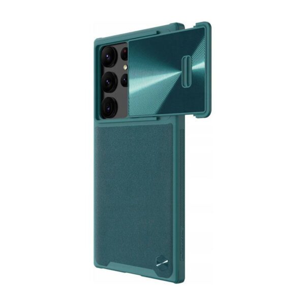 Nillkin CamShield Leather S case for Samsung Galaxy S23 Ultra (Exuberant Green) - Image 4