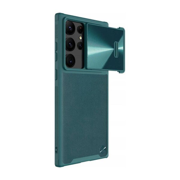 Nillkin CamShield Leather S case for Samsung Galaxy S23 Ultra (Exuberant Green) - Image 5