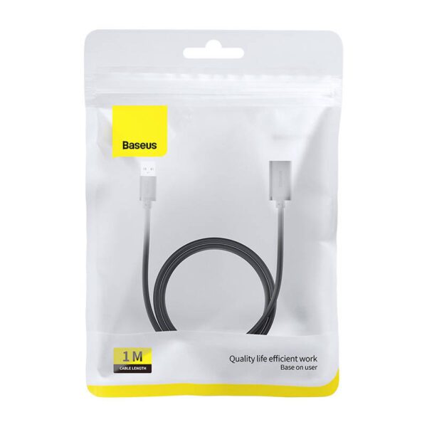 USB 3.0 Extension cable Baseus male to female, AirJoy Series, 1m (black) - Image 8