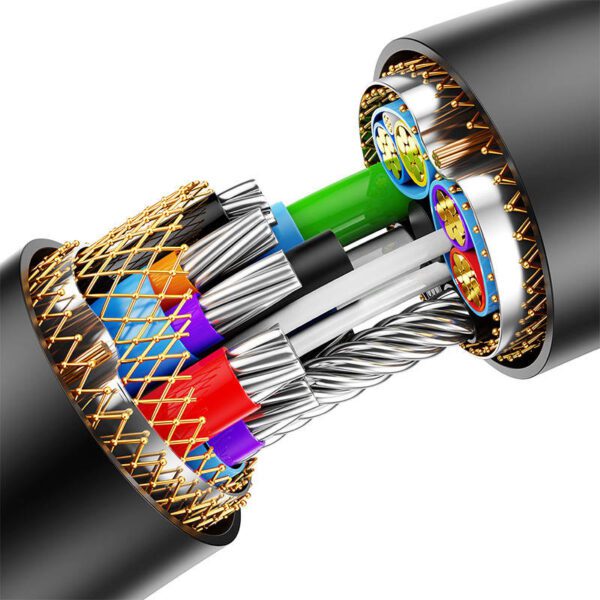 USB 3.0 Extension cable Baseus male to female, AirJoy Series, 3m (black) - Image 7
