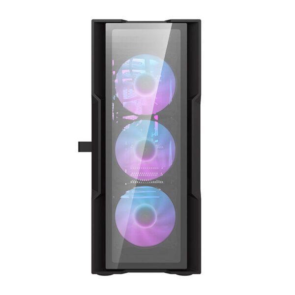 Darkflash DK431 Glass computer case (black) + 4 RGB fans - Image 5