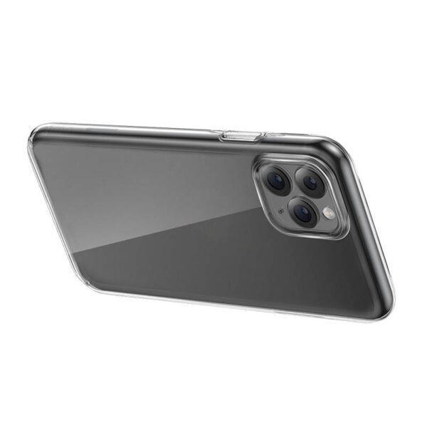 Case Baseus Crystal Series for iPhone 11 pro max (clear) + tempered glass + cleaning kit - Image 6