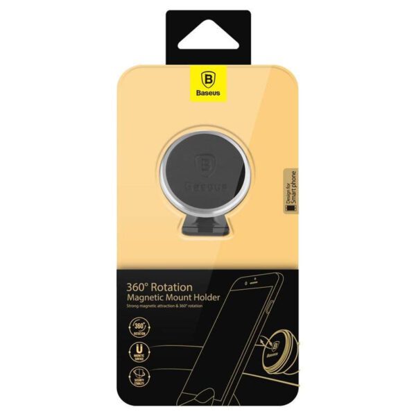 Baseus Magnetic car holder for smartphone (silver) - Image 10