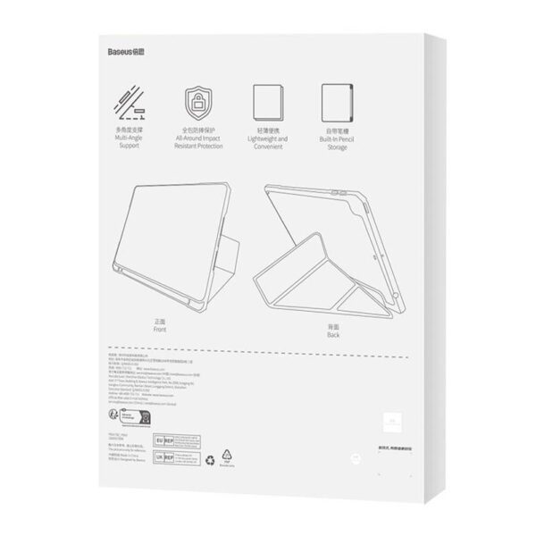 Baseus Minimalist Series IPad 10.2" protective case (black) - Image 8