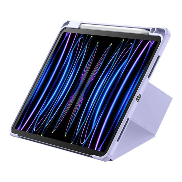 Protective case Baseus Minimalist for iPad Pro (2018/2020/2021/2022) 11-inch (fioletowe) - Image 5