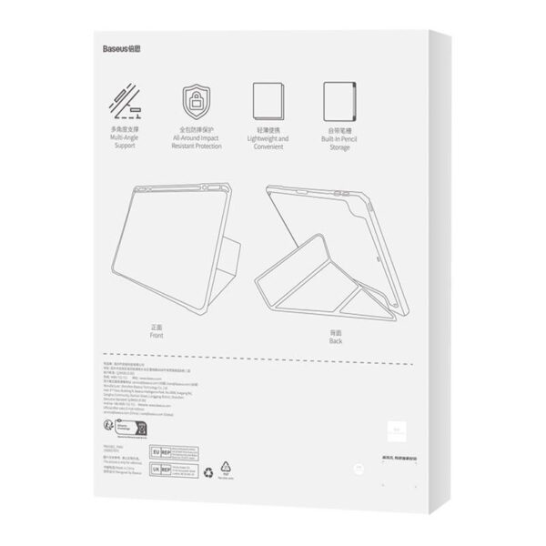 Protective case Baseus Minimalist for iPad Pro (2018/2020/2021/2022) 11-inch (grey) - Image 8
