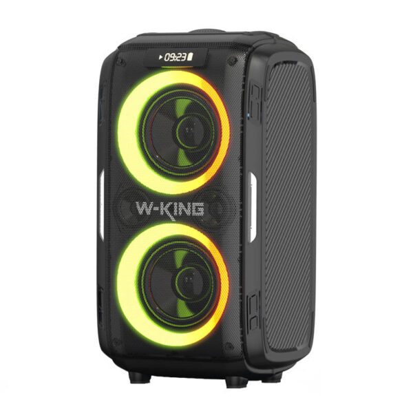 Wireless Bluetooth Speaker W-KING T9 Pro 120W + 2 microphones (black) - Image 2
