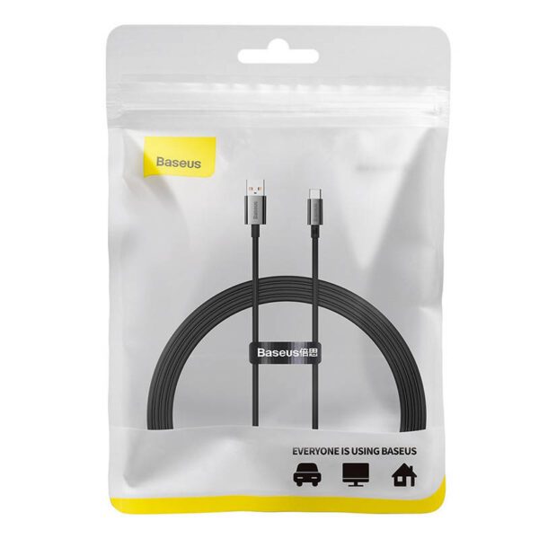 Cable USB do USB-C Baseus Superior 100W 1,5m (black) - Image 8