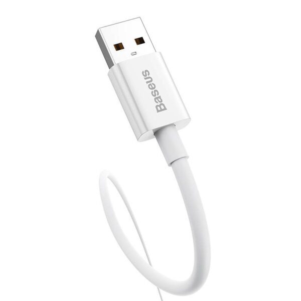 Cable USB do USB-C Baseus Superior 100W 1.5m (white) - Image 4
