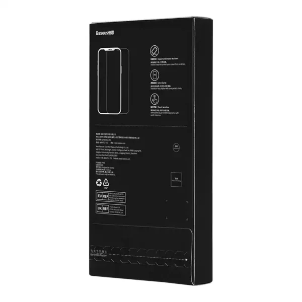 Tempered Glass Baseus Corning for iPhone 14 Pro with built-in dust filter - Image 9