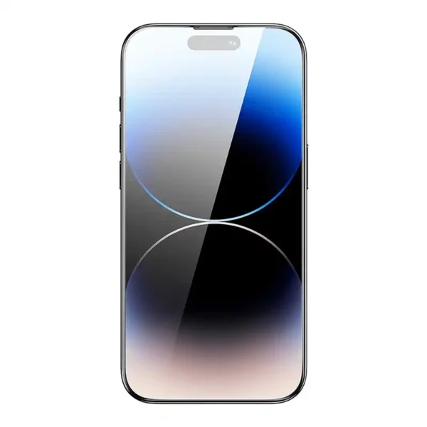 Tempered Glass Baseus Corning for iPhone 14 Pro with built-in dust filter - Image 3