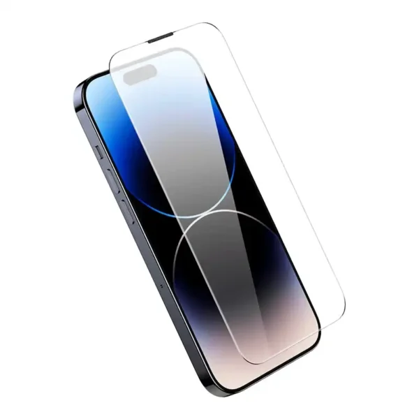 Tempered Glass Baseus Corning for iPhone 14 Pro with built-in dust filter - Image 6