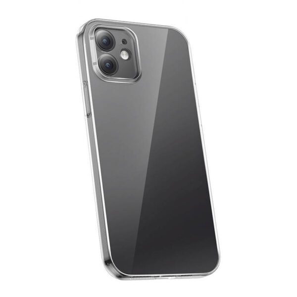 Transparent Case and Tempered Glass set Baseus Corning for iPhone 12 - Image 5
