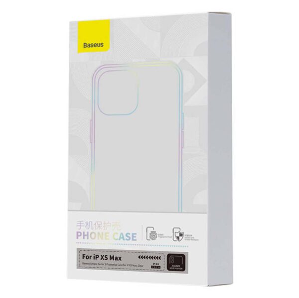 Transparent Case Baseus Simple for iPhone  XS MAX - Image 9
