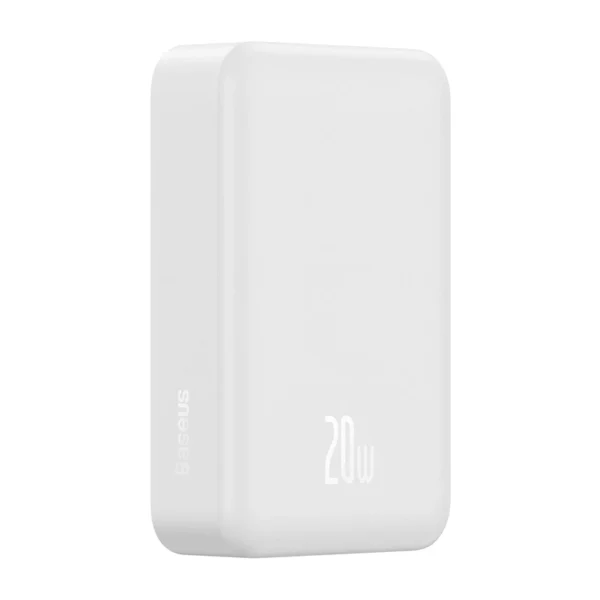 Powerbank Baseus Magnetic Mini 20000mAh, USB-C 20W MagSafe (white) - Image 2