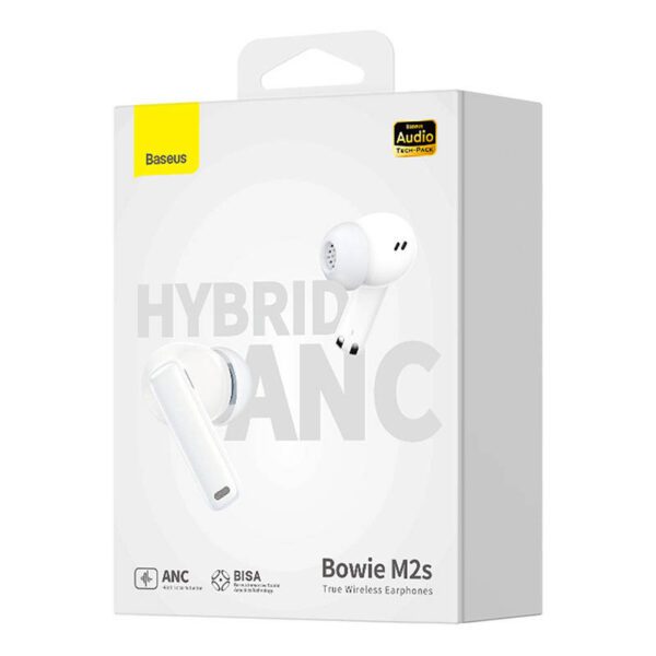 Earphones TWS Baseus Bowie M2s (white) - Image 9