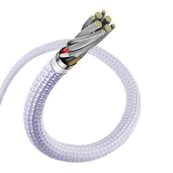 USB-C to Lightning cable Baseus Dynamic 2 Series 20W 2m (purple) - Image 4
