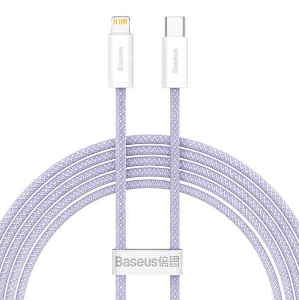 USB-C to Lightning cable Baseus Dynamic 2 Series 20W 2m (purple) - Image 2