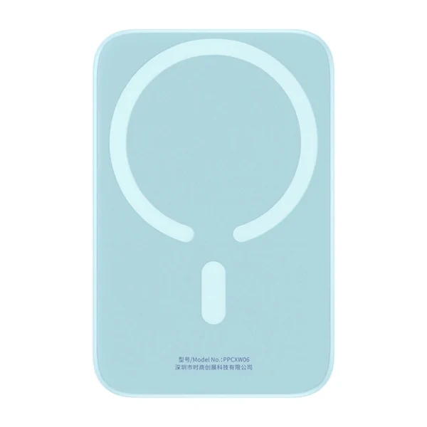 Powerbank Baseus Magnetic Mini 6000mAh, USB-C  20W MagSafe (blue) - Image 4