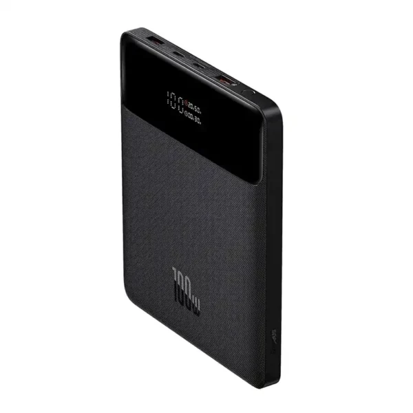 Powerbank Baseus Blade 20000mAh 2xUSB, 2xUSB-C + cable USB-C  100W (black) - Image 2