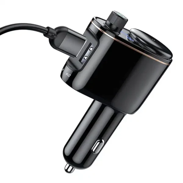 Car Bluetooth MP3 Player Baseus S-06Black OS - Image 5
