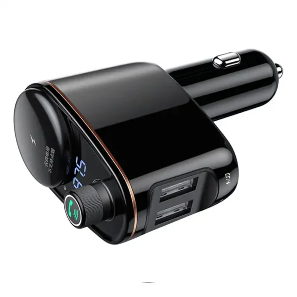 Car Bluetooth MP3 Player Baseus S-06Black OS - Image 4