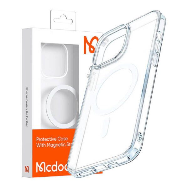 Magnetic case McDodo Crystal for iPhone 14 Pro Max (clear) - Image 3