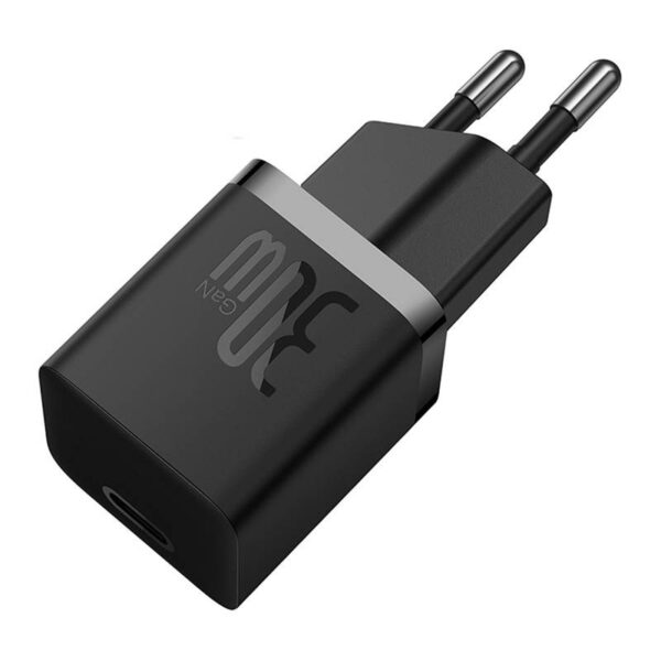 Mini wall charger Baseus GaN5 30W (black) - Image 5
