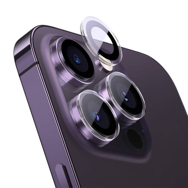 Lens Protector Baseus Glare Repelling Corning for iPhone 14 Pro/14 Pro Max - Image 2