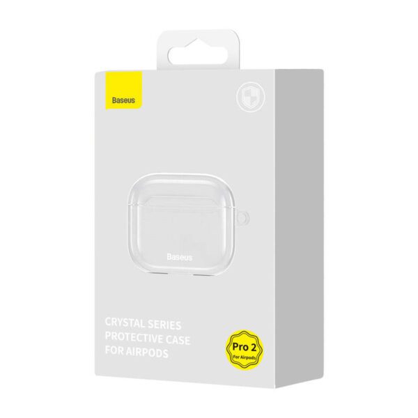Transparent Case Baseus Crystal for AirPods Pro 2 - Image 6