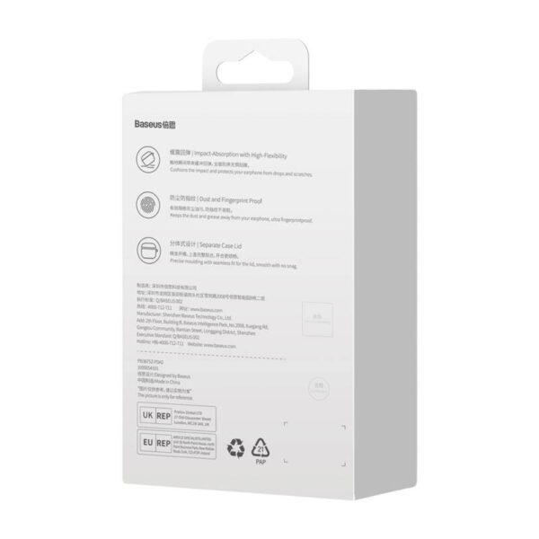 Transparent Case Baseus Crystal for AirPods Pro 2 - Image 7