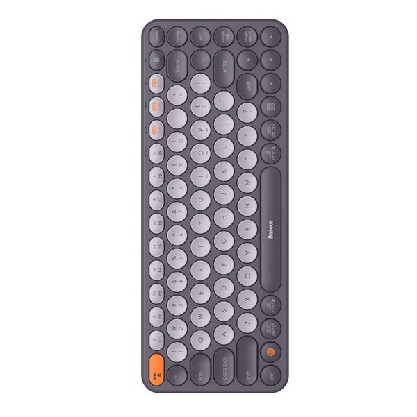 Baseus K01A Wireless Tri-Mode Keyboard Frosted Gray - Image 3