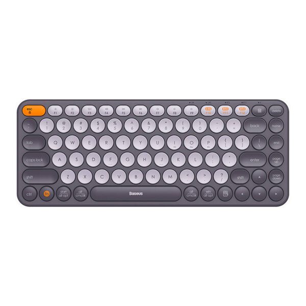 Baseus K01A Wireless Tri-Mode Keyboard Frosted Gray - Image 2