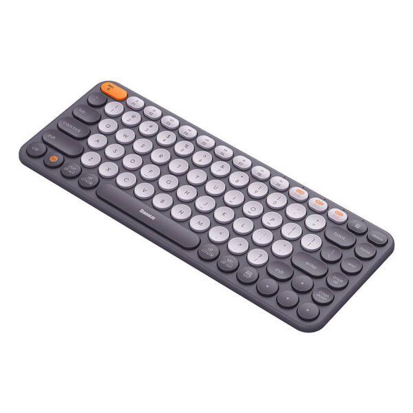 Baseus K01A Wireless Tri-Mode Keyboard Frosted Gray - Image 4