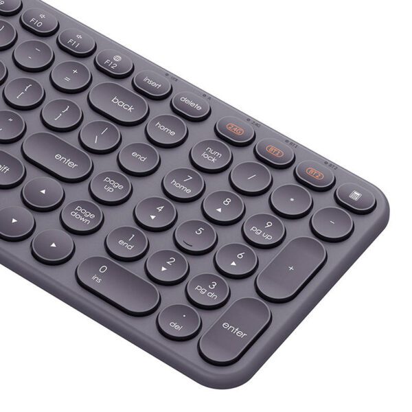 Wireless Tri-Mode Keyboard Baseus K01B (Gray) - Image 7