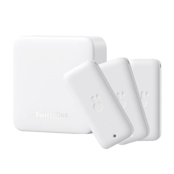 Set Smart remote control Hub + 3x Thermo-Hygrometer SwitchBot Hub Mini - Image 2