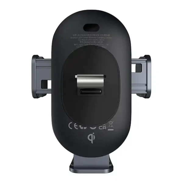 car holder with inductive charger Baseus LightChaser  (Black) - Image 4