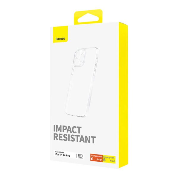Phone Case for iP 14 PRO Baseus OS-Lucent Series (Clear) - Image 4