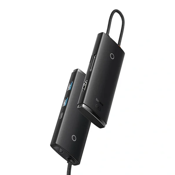 Hub Baseus OS Lite 6-Port (Type-C to HDMI+USB3.0*2+PD+SD/TF) (black - Image 4