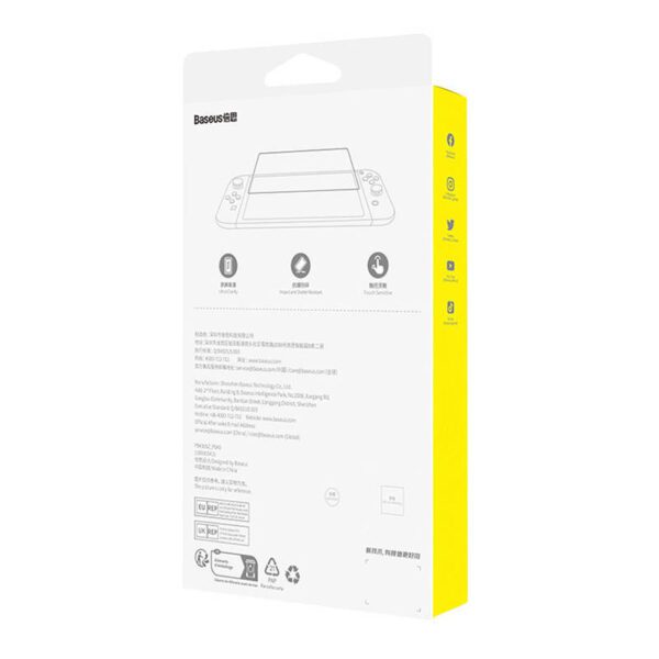 Tempered Glass Baseus Screen Protector for Nintendo Switch 2019 - Image 7