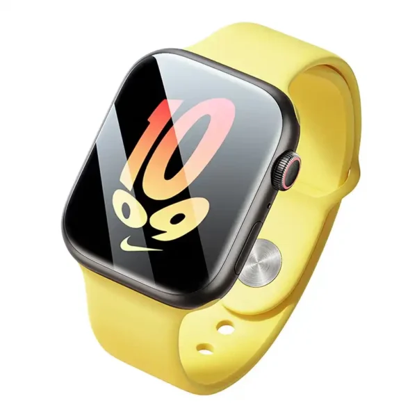 Baseus 40mm Protective Film for AP Watch 4/5/6/SE/SE 2, Clear - Image 3