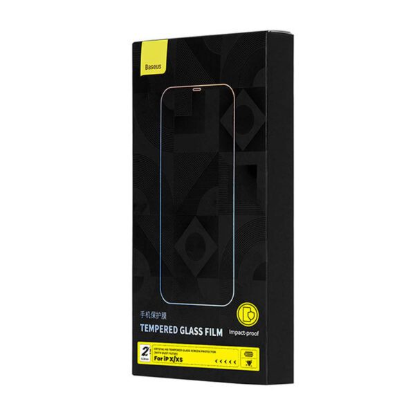 2x Baseus Crystal Tempered Glass 0.3mm for iPhone X/XS - Image 8