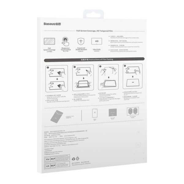 Baseus Crystal Tempered Glass 0.3mm for tablet Huawei MatePad 11 10.95" - Image 10