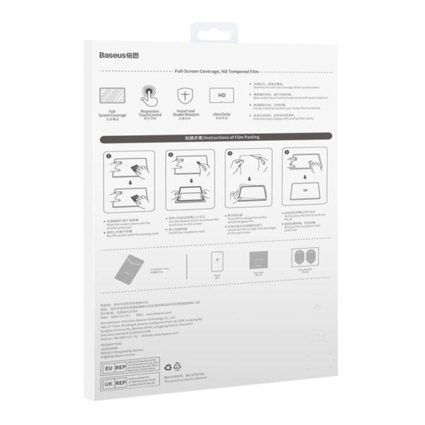 Baseus Crystal Tempered Glass 0.3mm for tablet Huawei MatePad/MatePad Pro 10.8" - Image 10