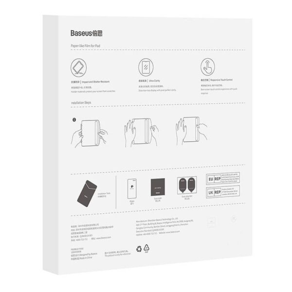 Tempered Glass Baseus Corning 0.4 mm for Pad Mini6 8.3" - Image 9